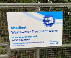 An image of Shalfleet Wastewater Treatment Works