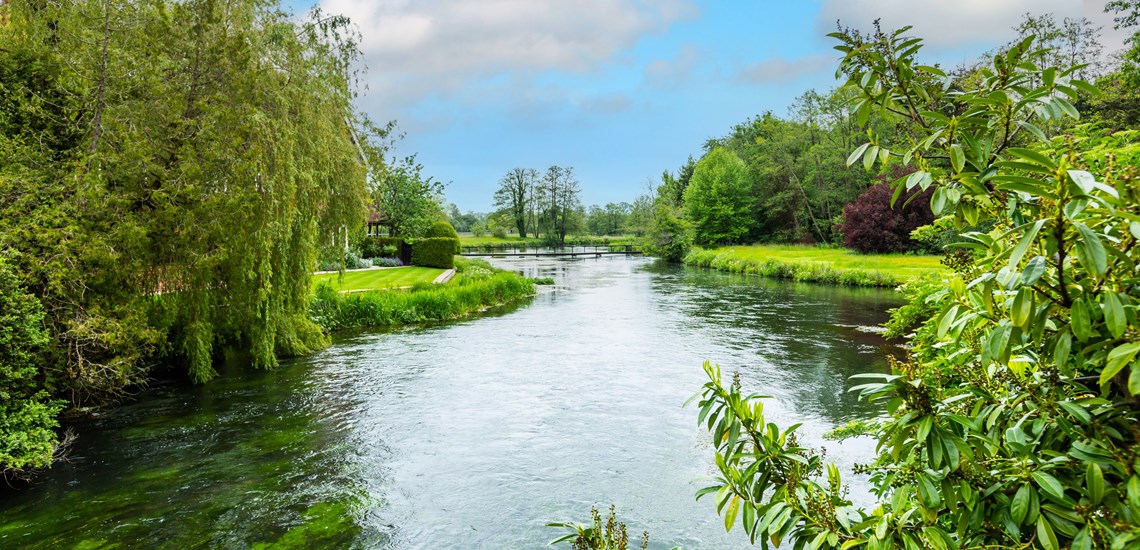 An image of the River Itchen - highlighting Southern Water's commitment to improve its environmental performance in its turnaround plan