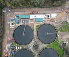 An image of Slowhill Copse Wastewater Treatment Works 
